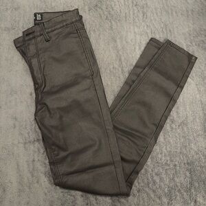 Stradivarius leather pants